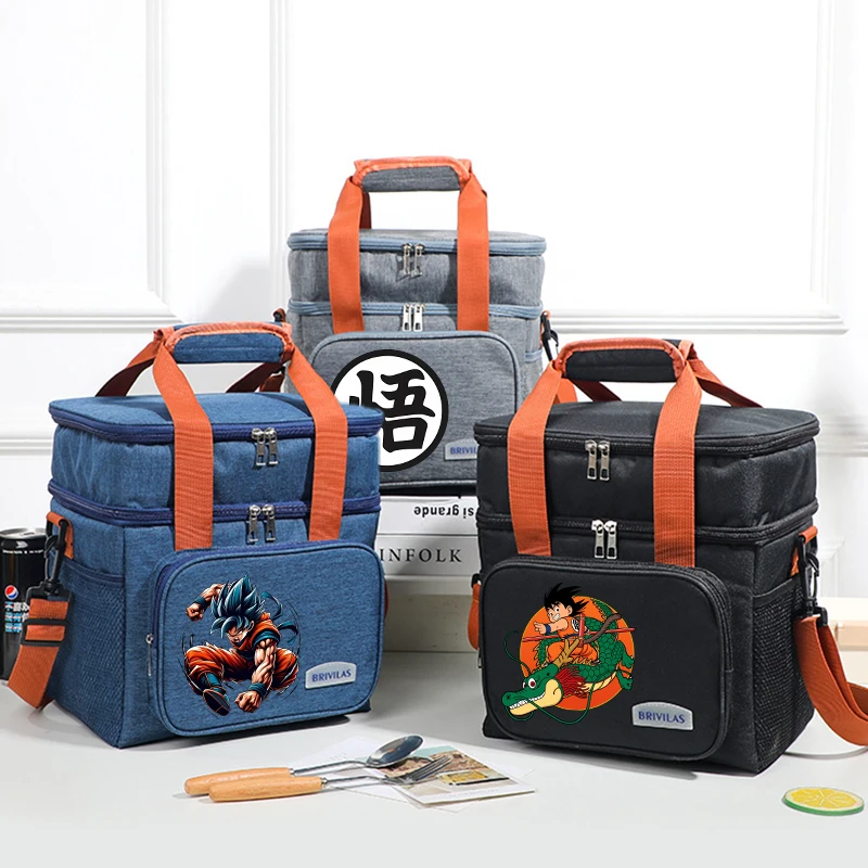 Kitchen Appliances Large - New Dragon Ball Lunch Bags Cartoon
