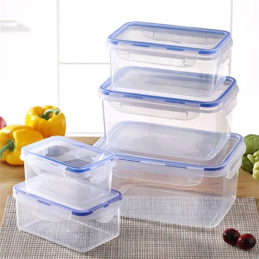 Kitchen Appliances Refrigerators - 1/4pack Food Storage Containers Transparent Kitchen