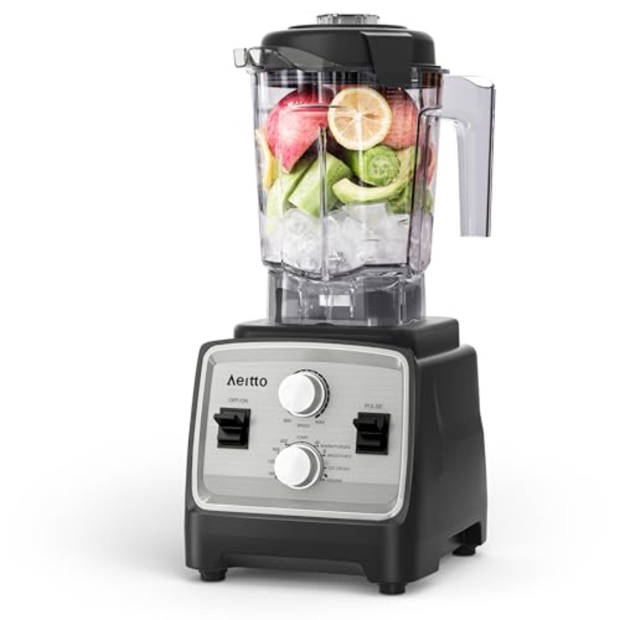 Kitchen Appliances Combo - Professional 1800W Kitchen Blender with 68Oz