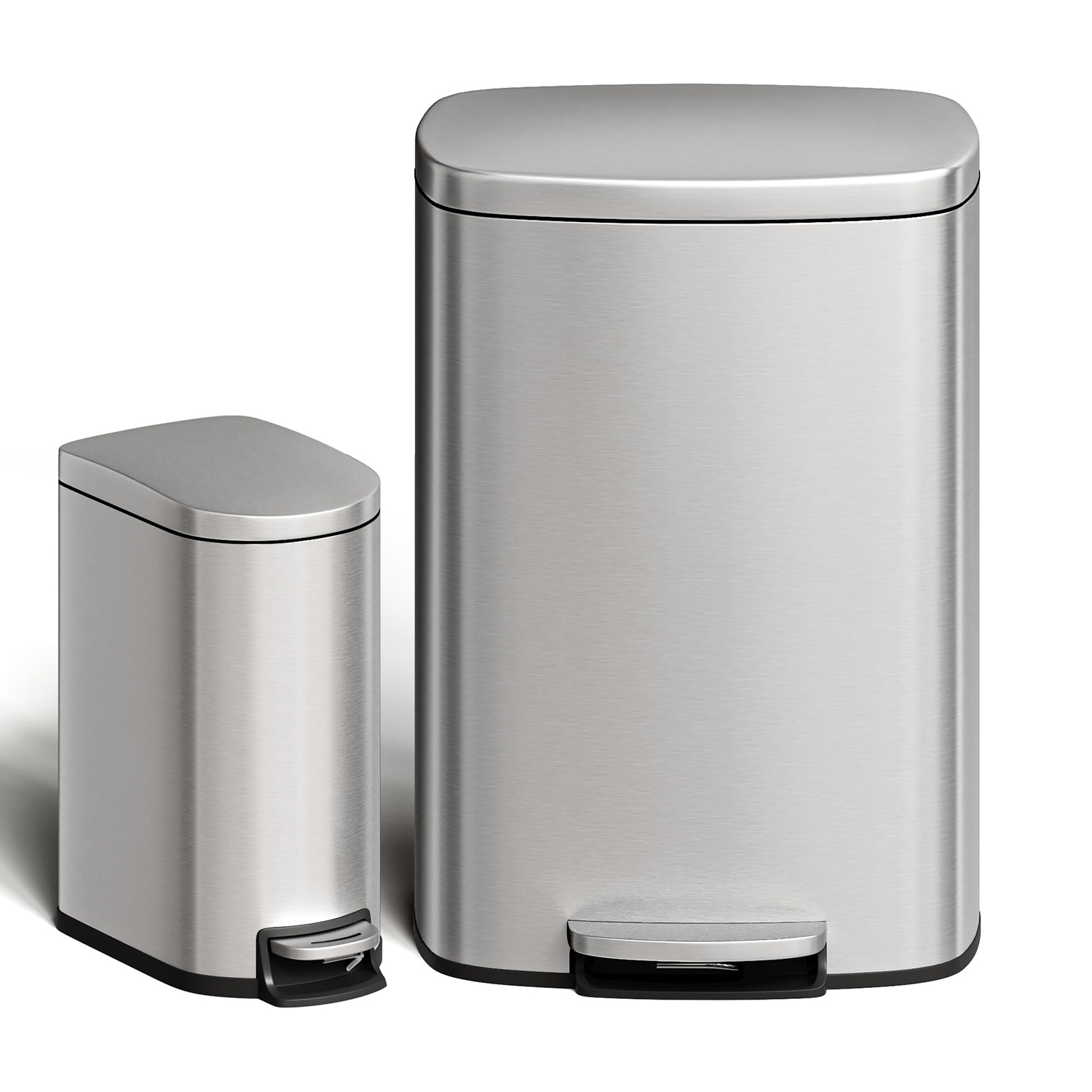 Kitchen Appliances Combo - Durable Step-On Kitchen Trash Can Combo