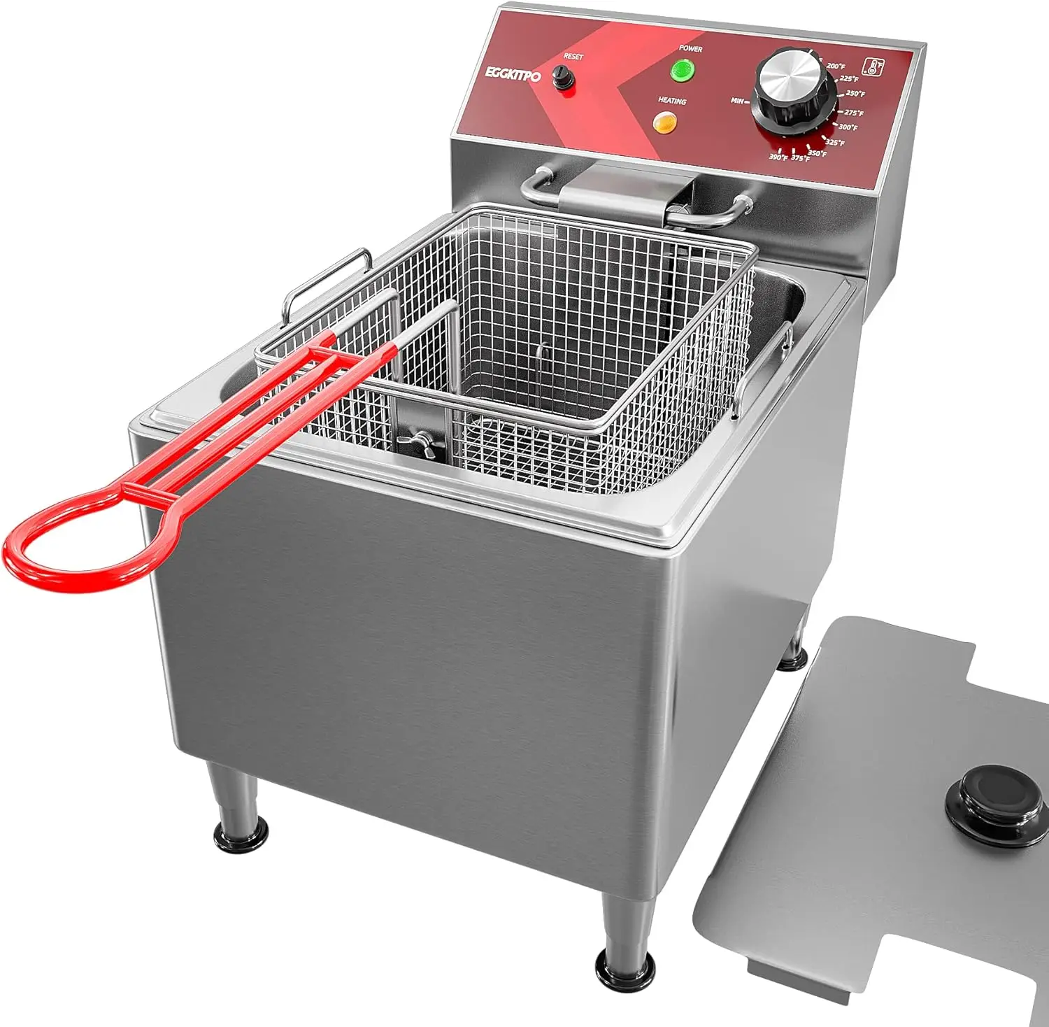 Deep Fryer Stainless - Deep Fryer with Basket Commercial 12L