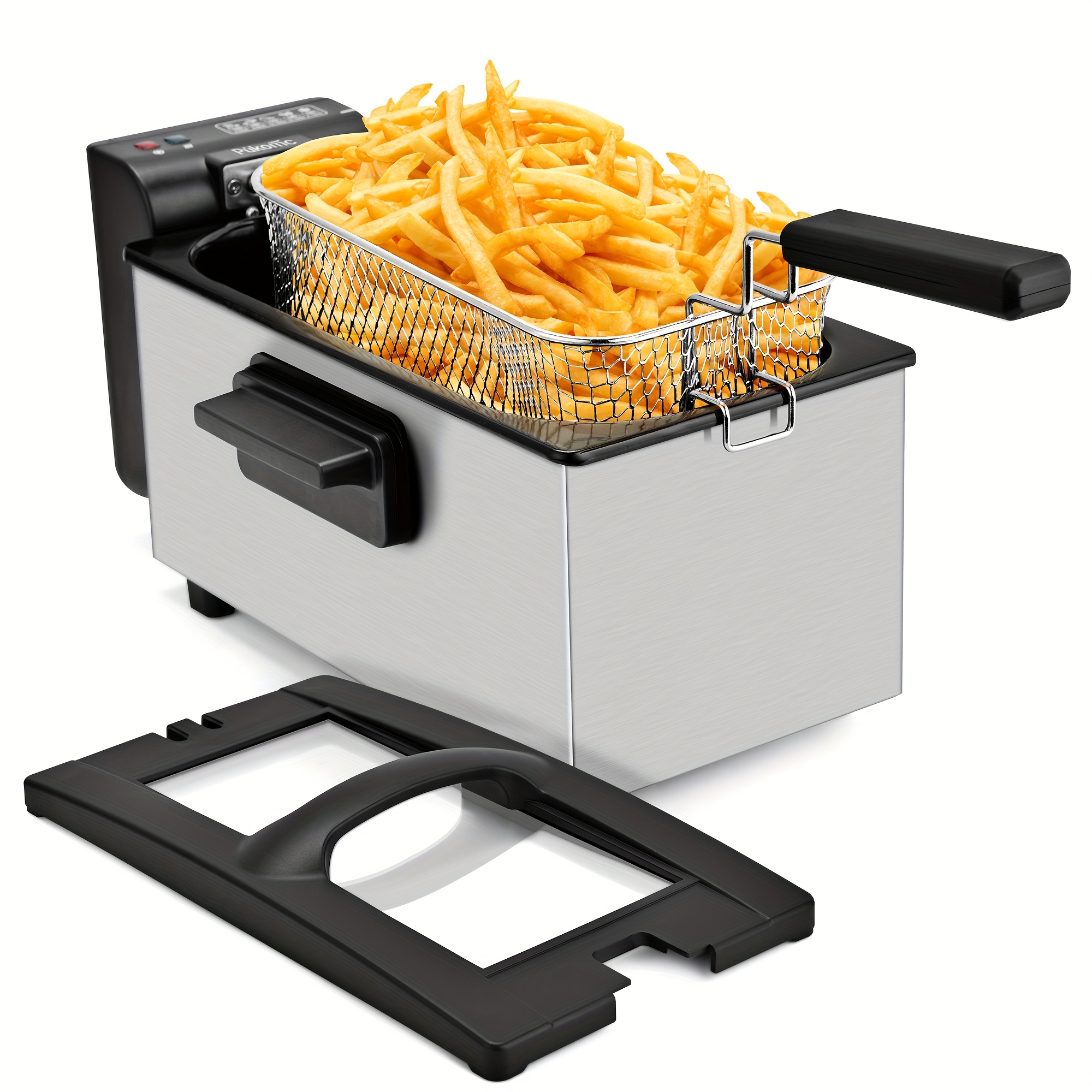 Kitchen Appliances Essentials - usSUSTEAS Household Deep Fryer, Large Capacity