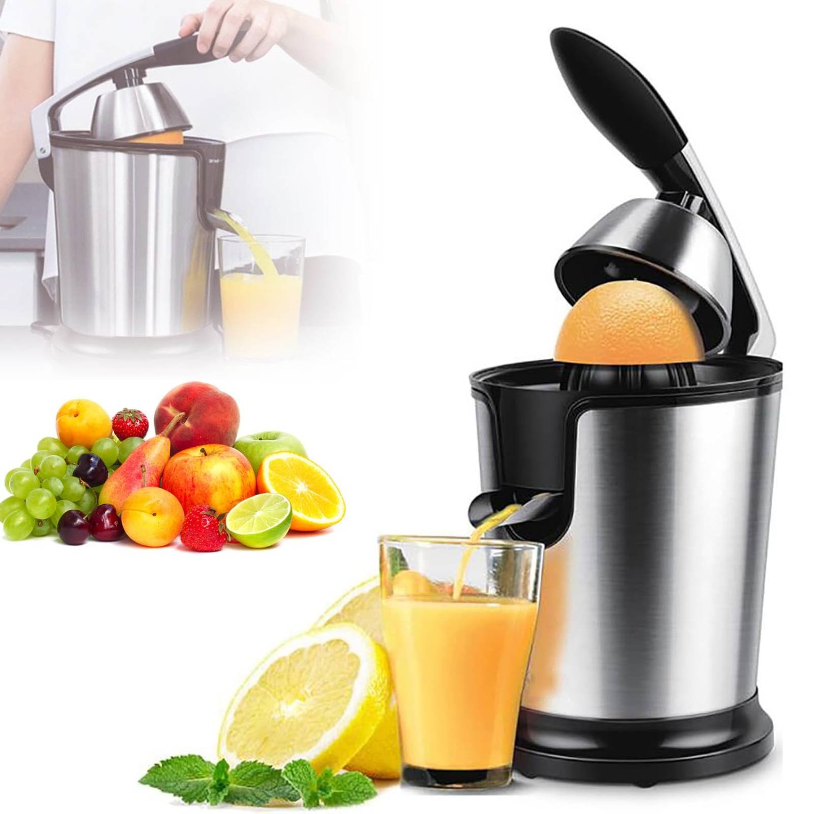 Kitchen Appliances Electric - Electric Fruit Juicer Detachable Parts Fruit