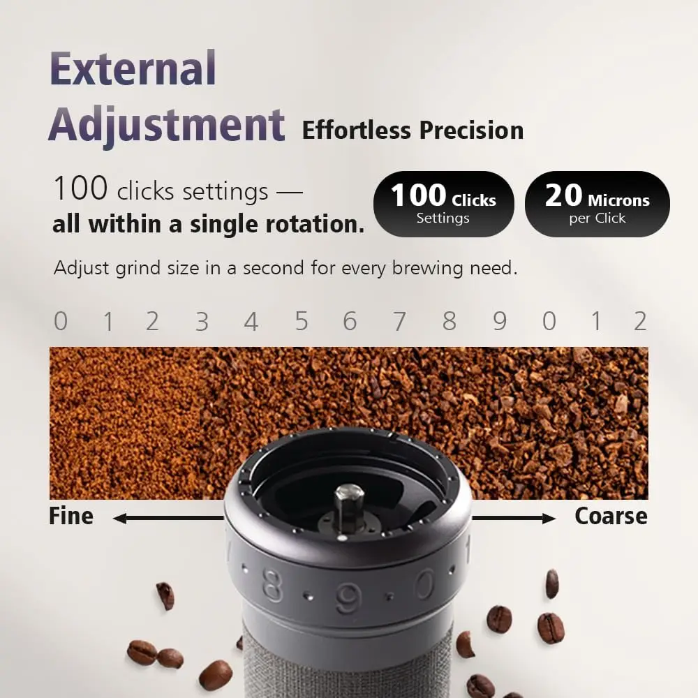 K-Ultra Manual Coffee Grinder  - مراجعة Coffee Grinder Burr وسعره