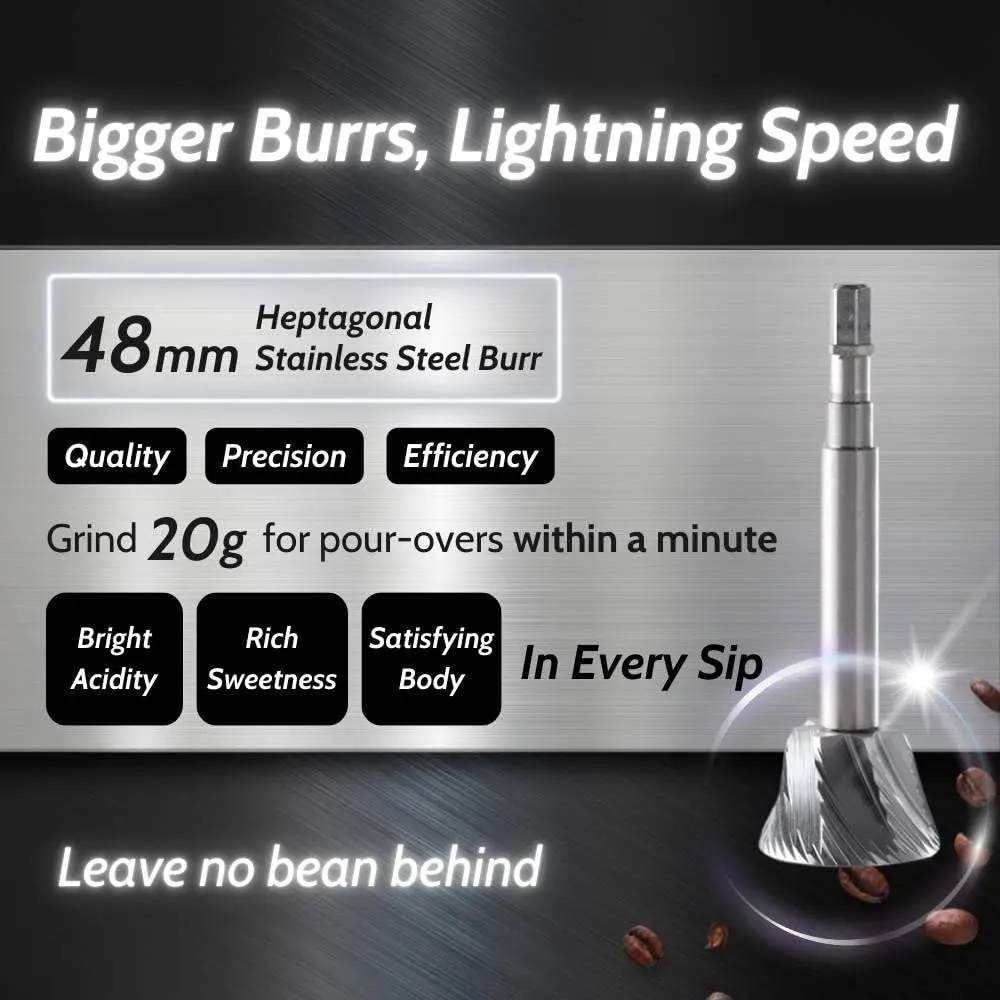 K-Ultra Manual Coffee Grinder  - مراجعة Coffee Grinder Burr وسعره