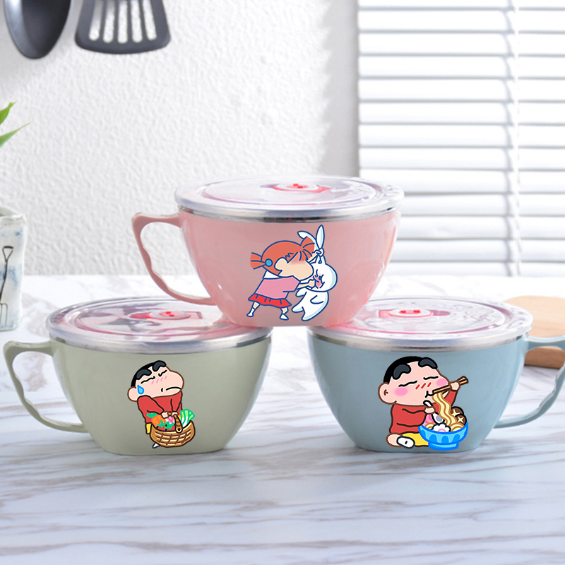Crayon Shin-chan Noodle Bowl L - مراجعة Kitchen Appliances Large وسعره