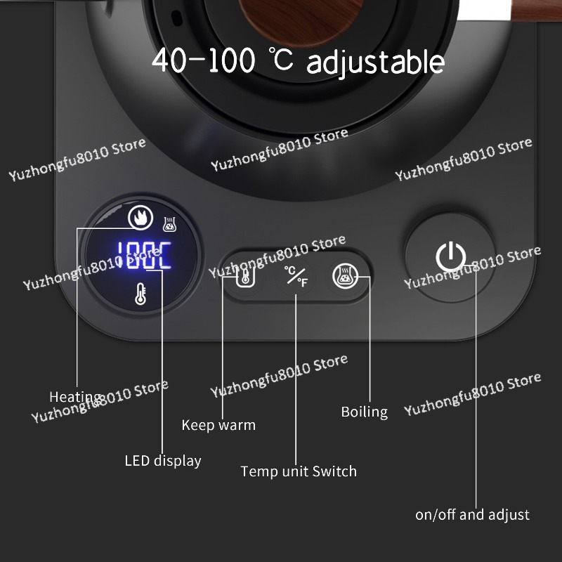 Electric Gooseneck Pour Over C - مراجعة Electric Kettle Gooseneck وسعره