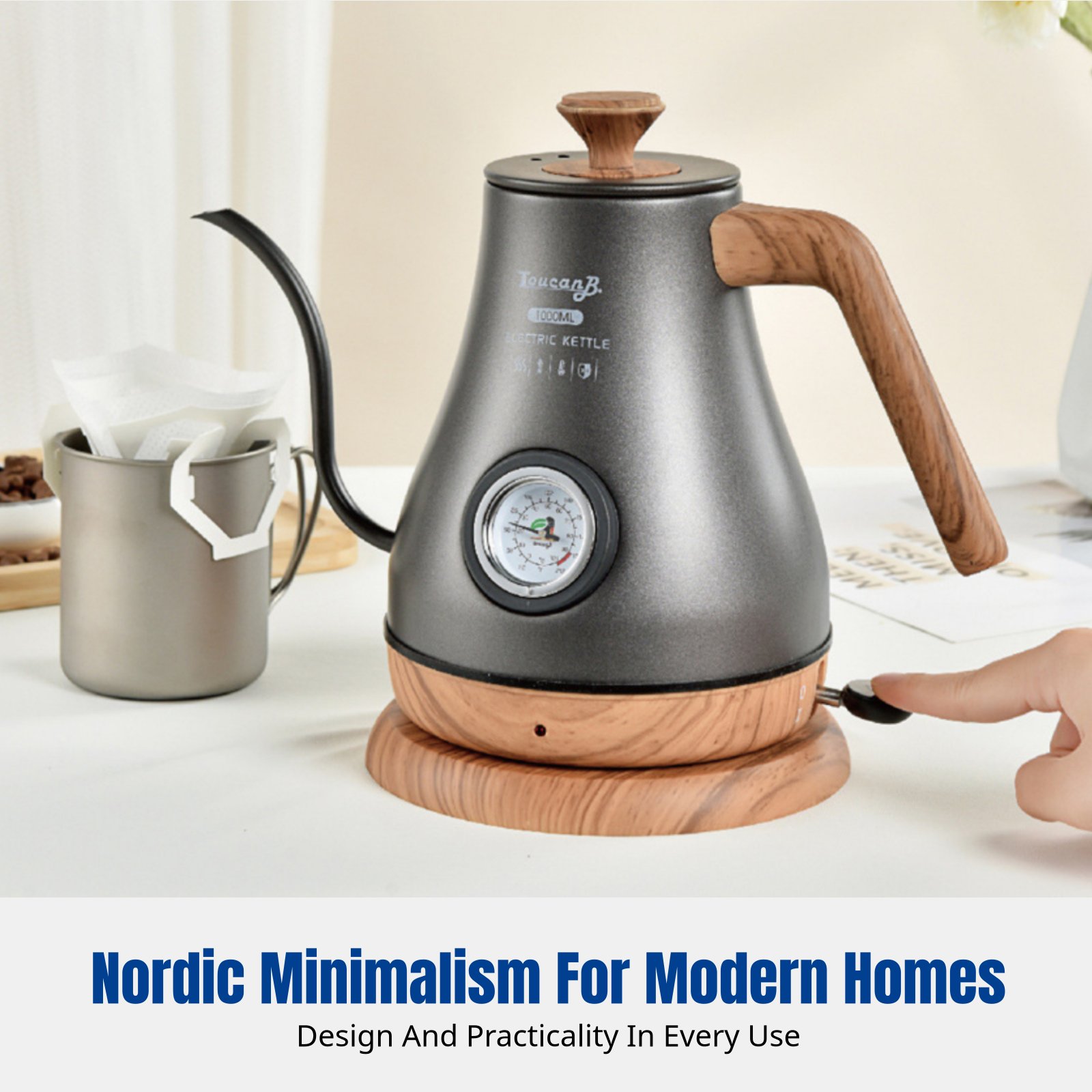 Electric Gooseneck Kettle, Sta - مراجعة Electric Kettle Gooseneck وسعره