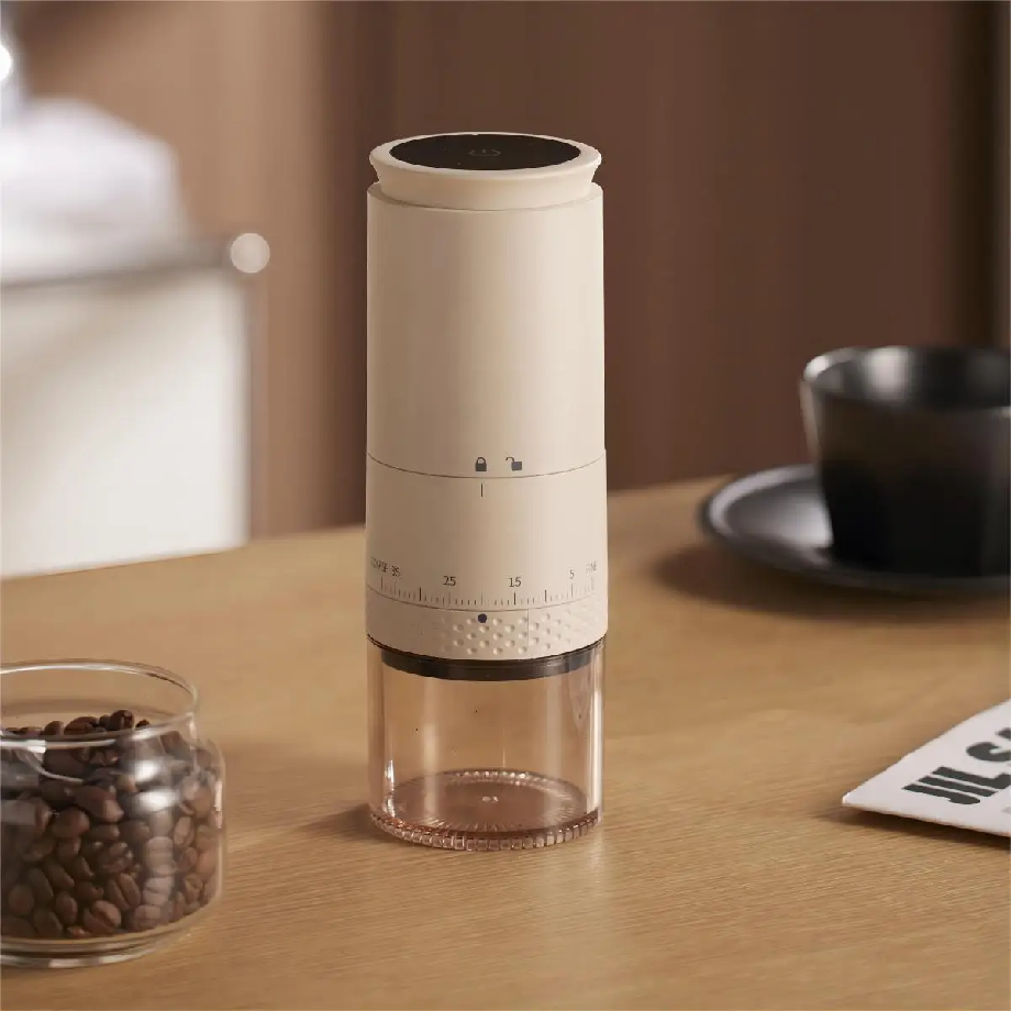 1500mAh Electric Coffee Grinde - مراجعة Coffee Grinder Burr وسعره