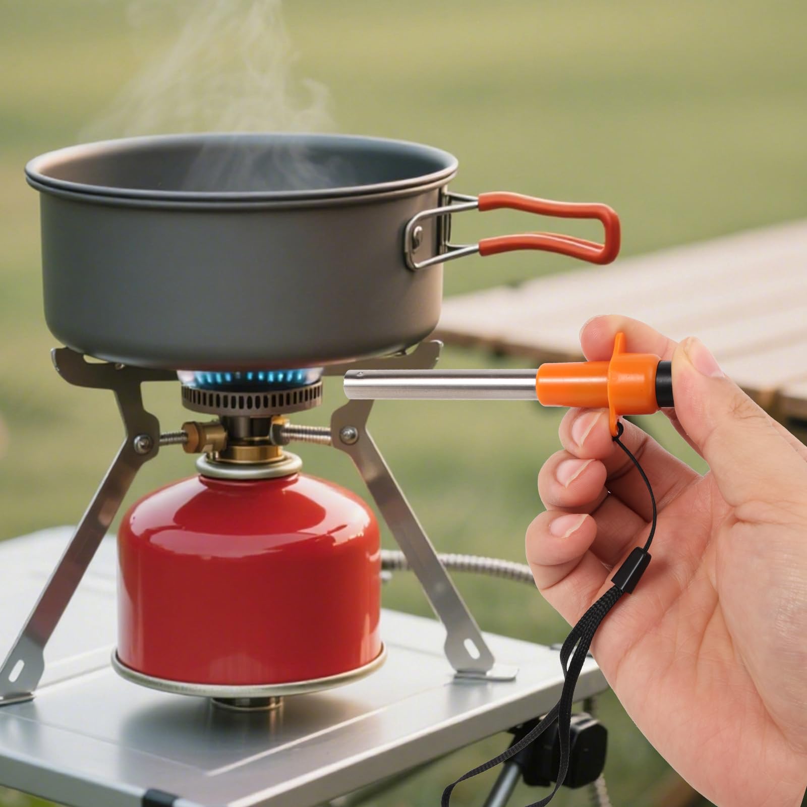 Pandatour 1/2PCS Outdoor Campi - مراجعة Kitchen Appliances Gas Stove وسعره