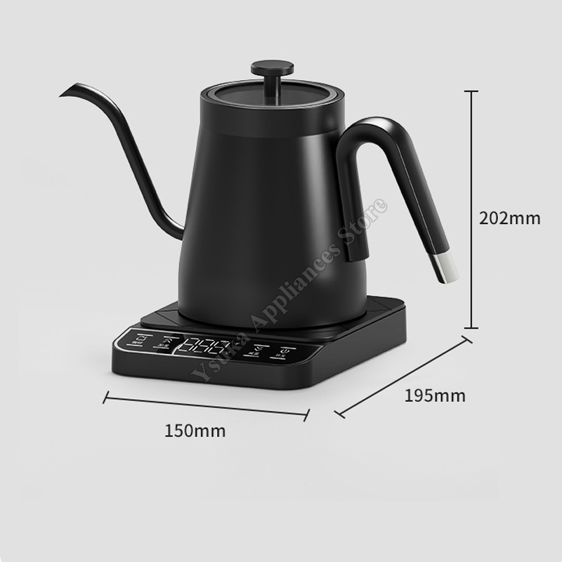 Coffee Pot Intelligent Electri - مراجعة Electric Kettle Gooseneck وسعره