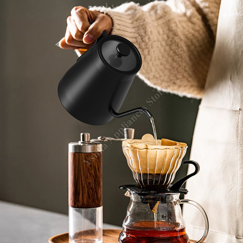 Coffee Pot Intelligent Electri - مراجعة Electric Kettle Gooseneck وسعره