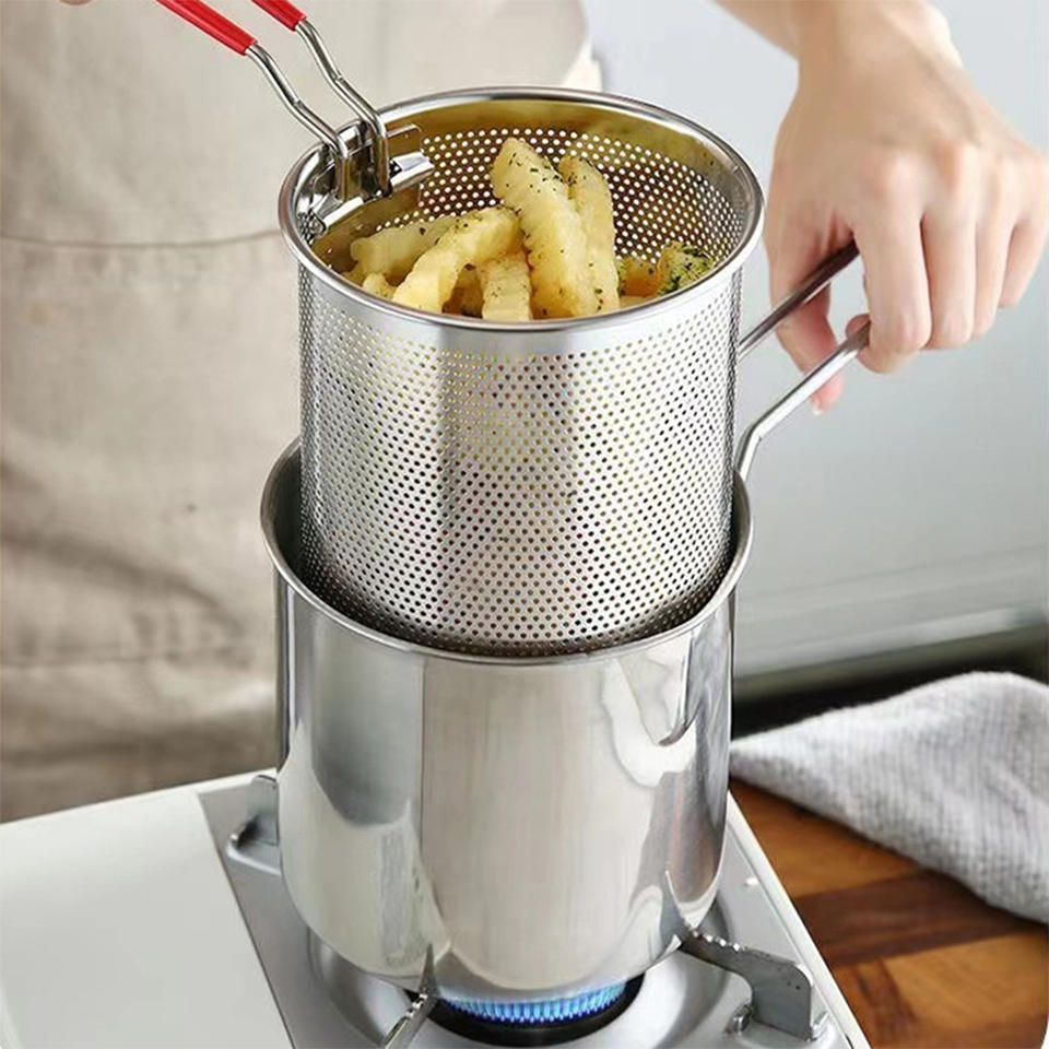 Deep Fryer 304 Stainless Steel - مراجعة Kitchen Appliances In Japanese وسعره