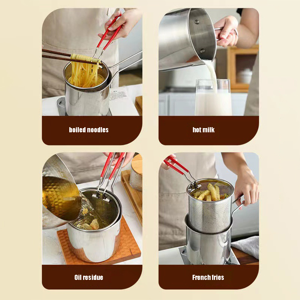 Deep Fryer 304 Stainless Steel - مراجعة Kitchen Appliances In Japanese وسعره