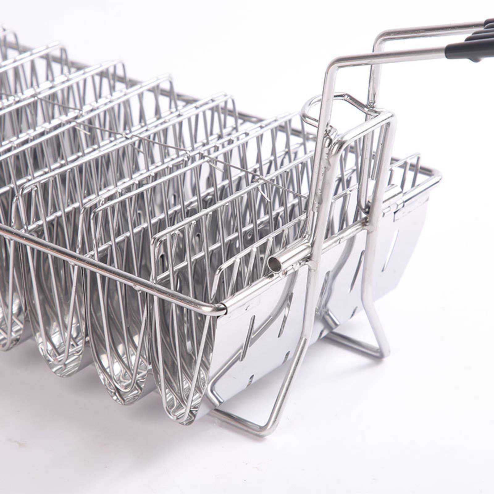 8 Slot Taco Rack Heat Resistan - مراجعة Deep Fryer Stainless وسعره