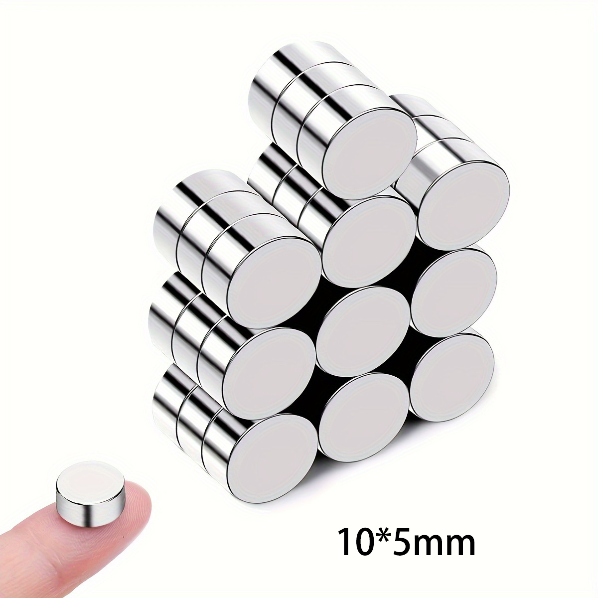 10pcs 10x5mm Magnets – Round F - مراجعة Kitchen Appliances Refrigerators وسعره