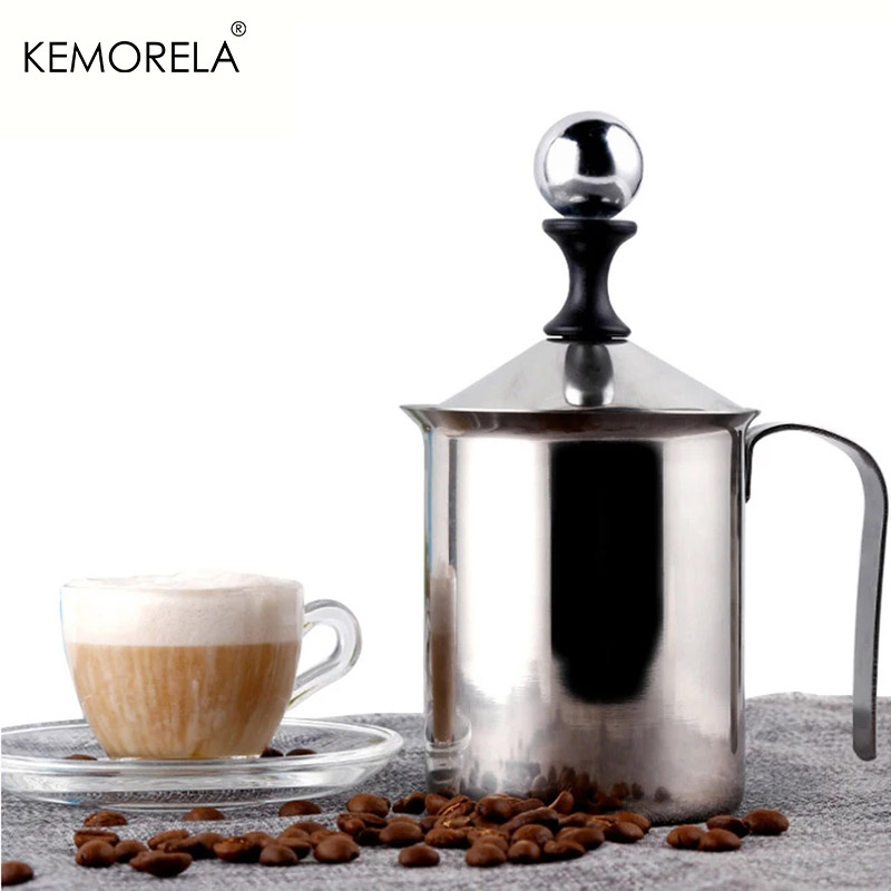 400ML Stainless Milk Frother F - مراجعة Kitchen Appliances Electric وسعره