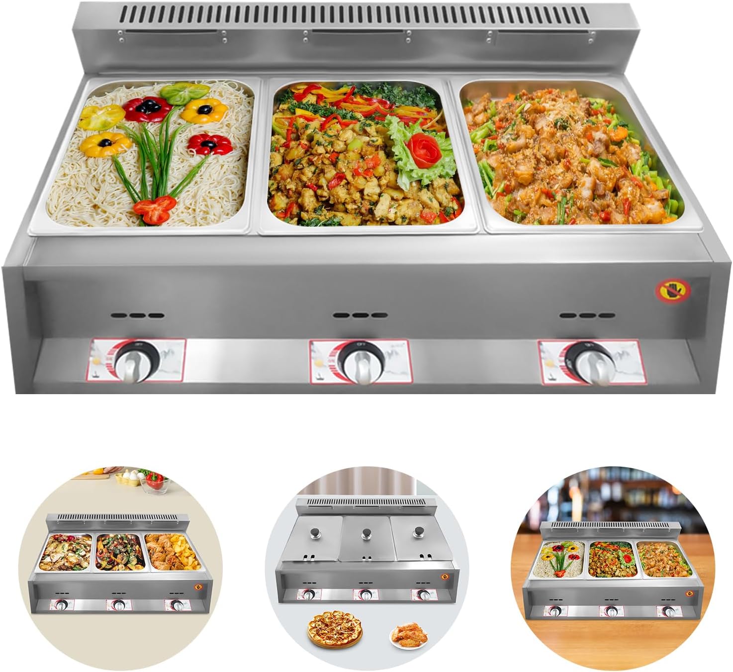 Commercial Gas Deep Fryer, Cou - مراجعة Deep Fryer Stainless وسعره