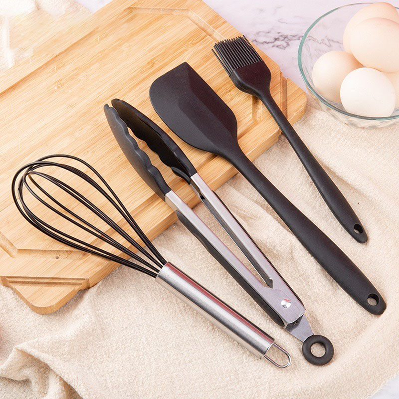 Black Silicone Cooking Utensil - مراجعة Kitchen Appliances Combo وسعره