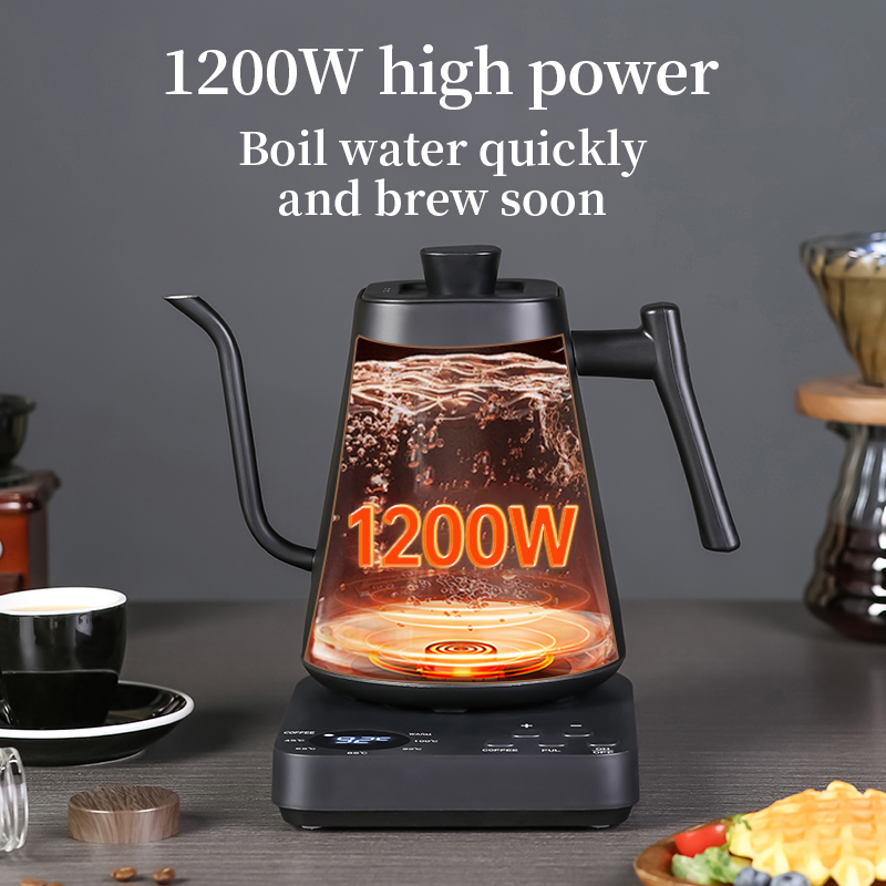 900ML Electric Gooseneck Kettl - مراجعة Electric Kettle Gooseneck وسعره