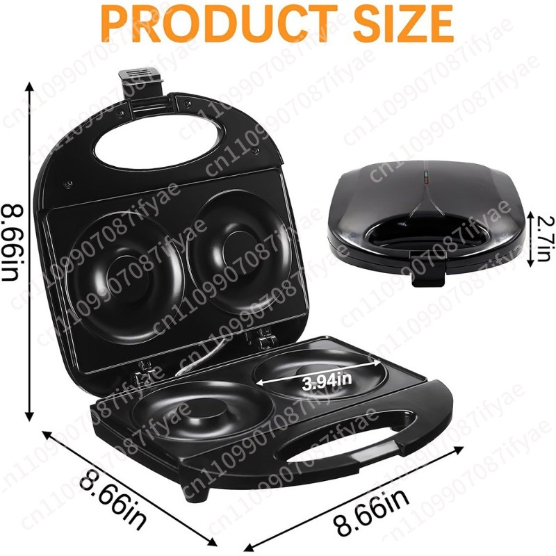 110V-220V Donut Machine 10cm L - مراجعة Kitchen Appliances Large وسعره
