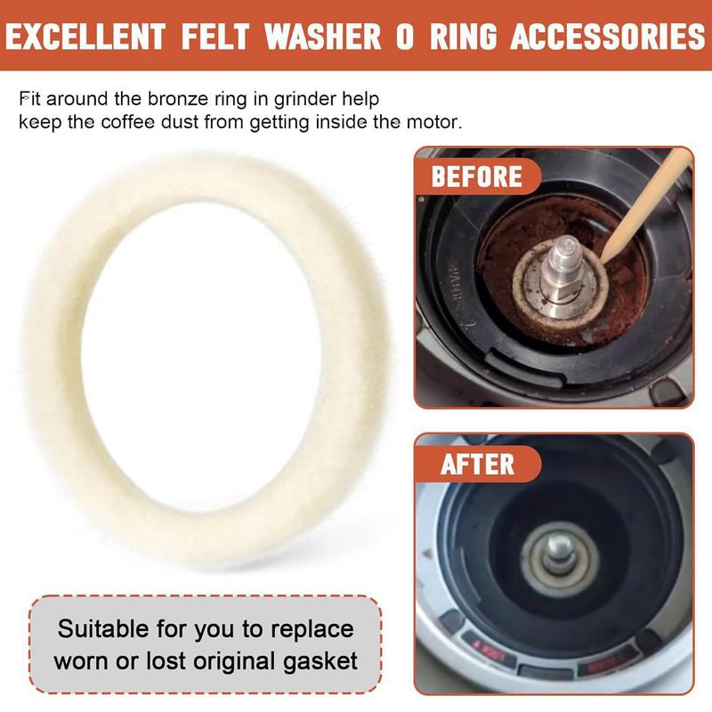 Felt Washer Lower Burr Coffee  - مراجعة Coffee Grinder Burr وسعره