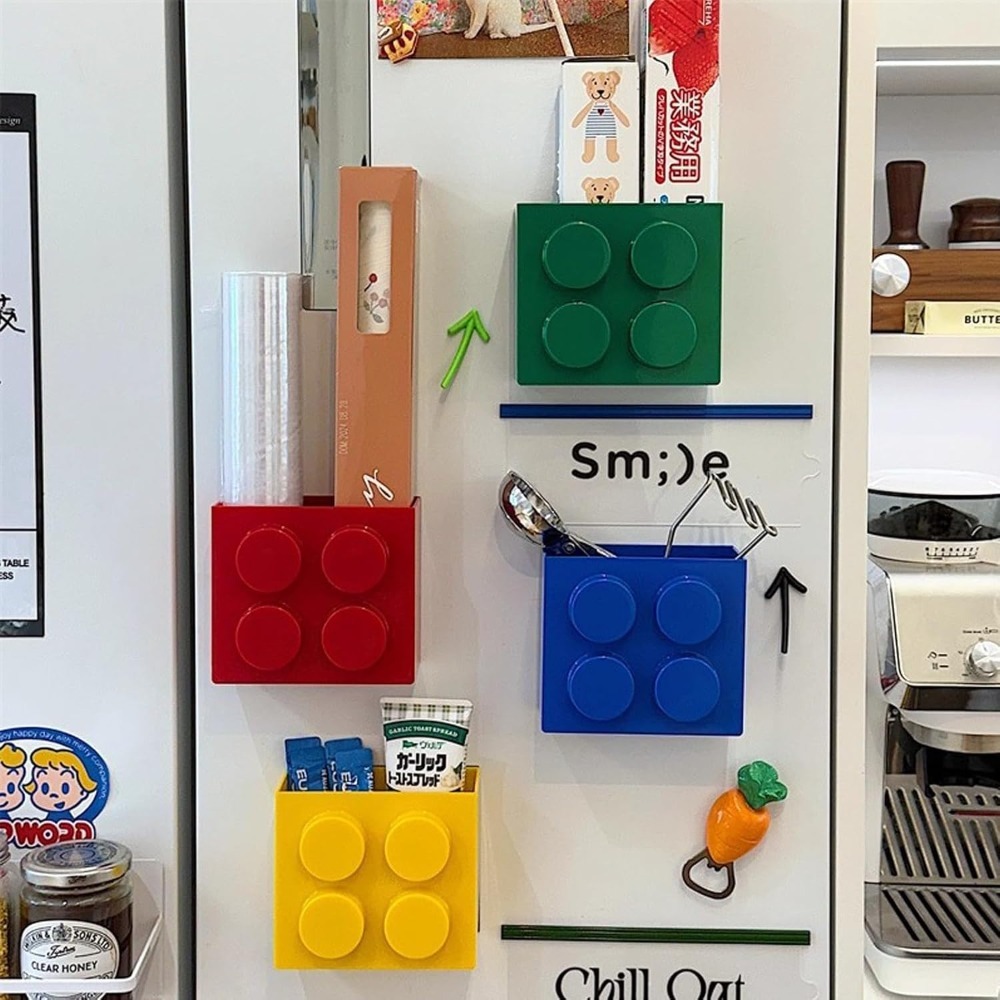 Lego-Style Magnetic Refrigerat - مراجعة Kitchen Appliances Refrigerators وسعره