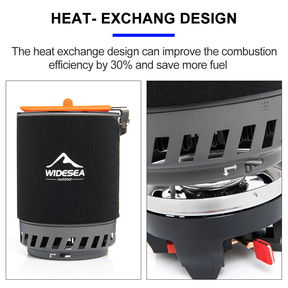 Widesea Camping Cooking System - مراجعة Kitchen Appliances Gas Stove وسعره