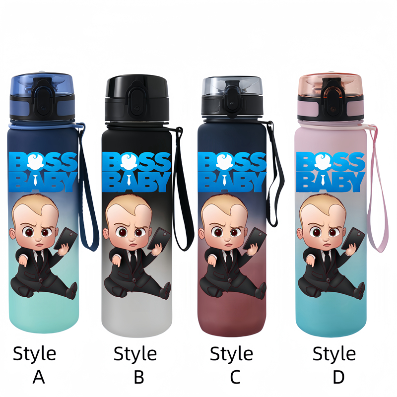 650ML The Boss Baby cute  Anim - مراجعة Kitchen Appliances Large وسعره