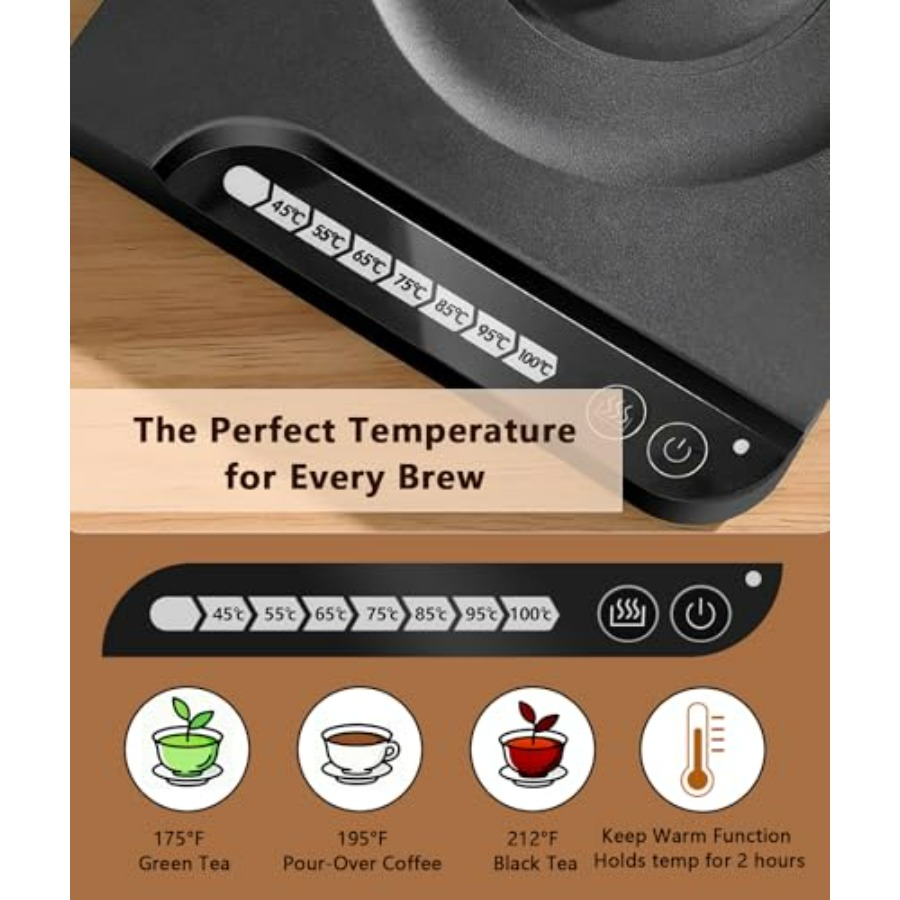 Gooseneck Electric Kettle for  - مراجعة Electric Kettle Gooseneck وسعره