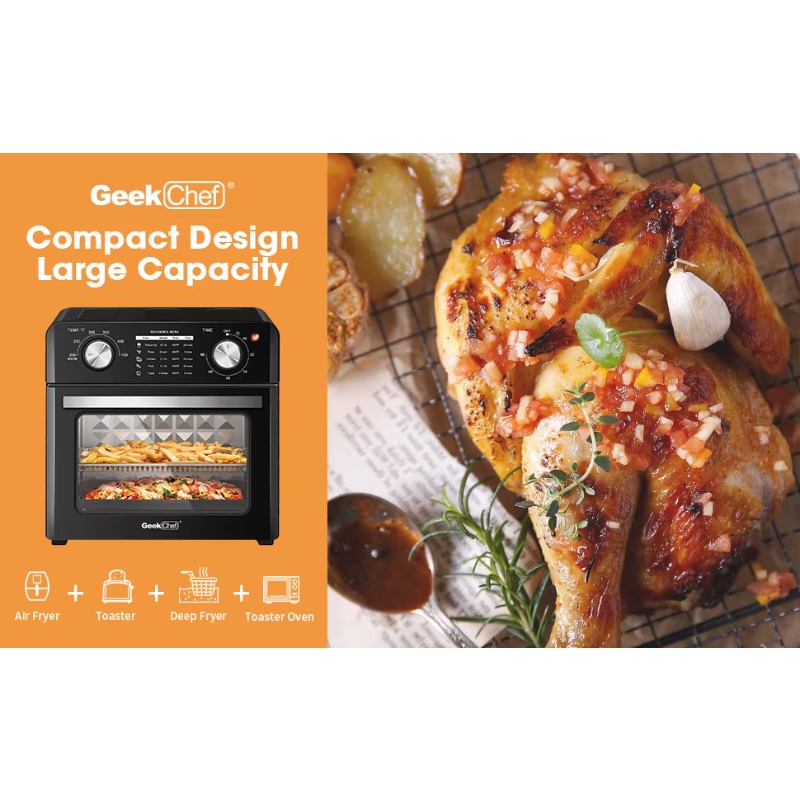 10QT Multifunctional Counterto - مراجعة Kitchen Appliances Combo وسعره