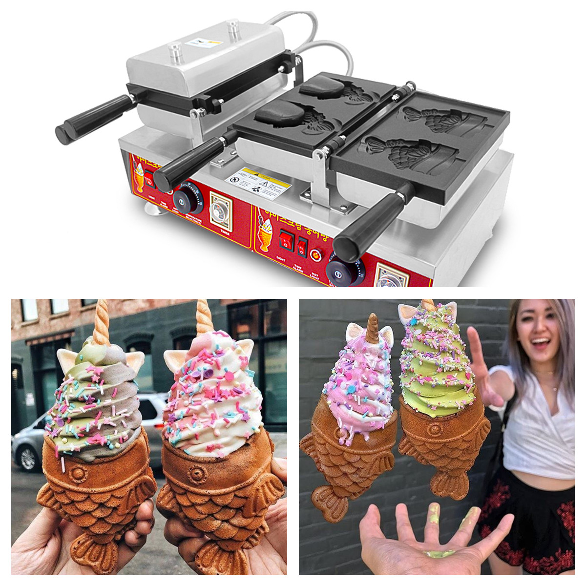 4PCS Japanese Ice Cream Taiyak - مراجعة Kitchen Appliances In Japanese وسعره