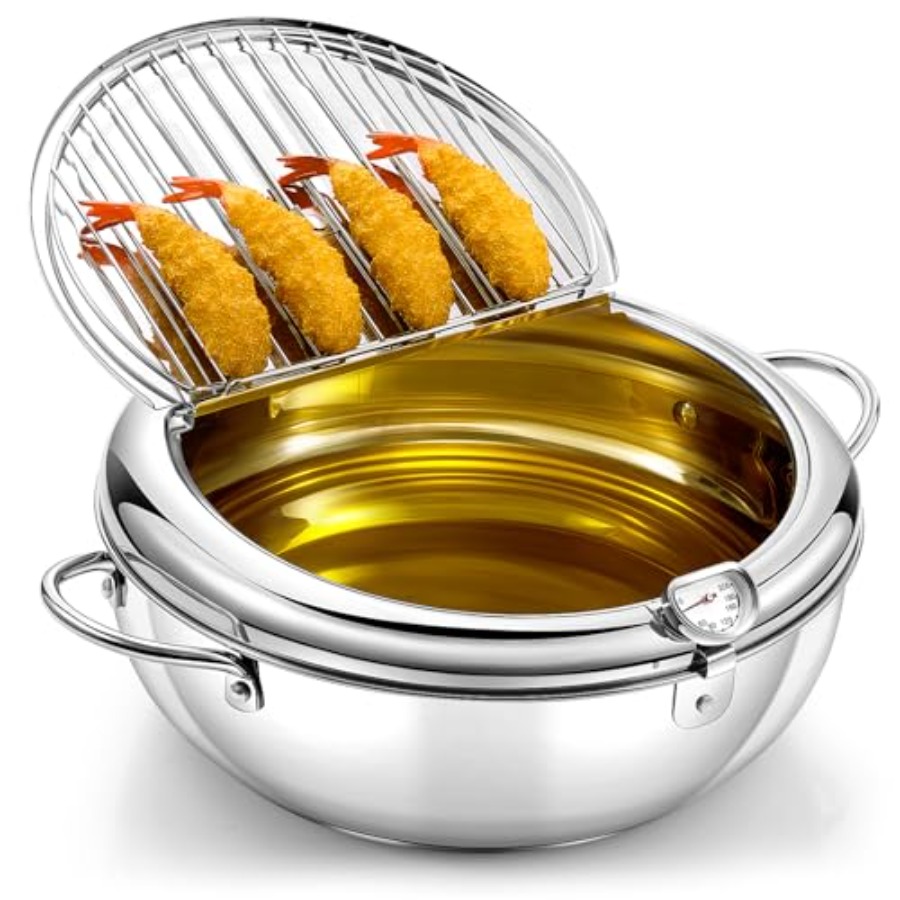 4.4 Qt 4.2 L Deep Fryer Pot 30 - مراجعة Deep Fryer Stainless وسعره