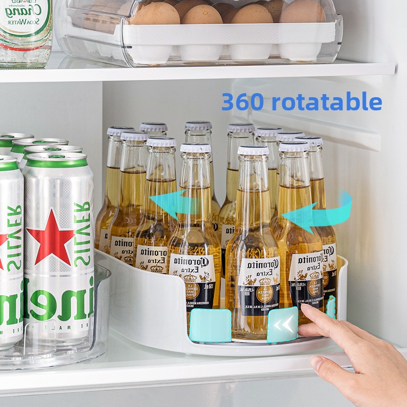 Rotating Beverage Storage Rack - مراجعة Kitchen Appliances Refrigerators وسعره