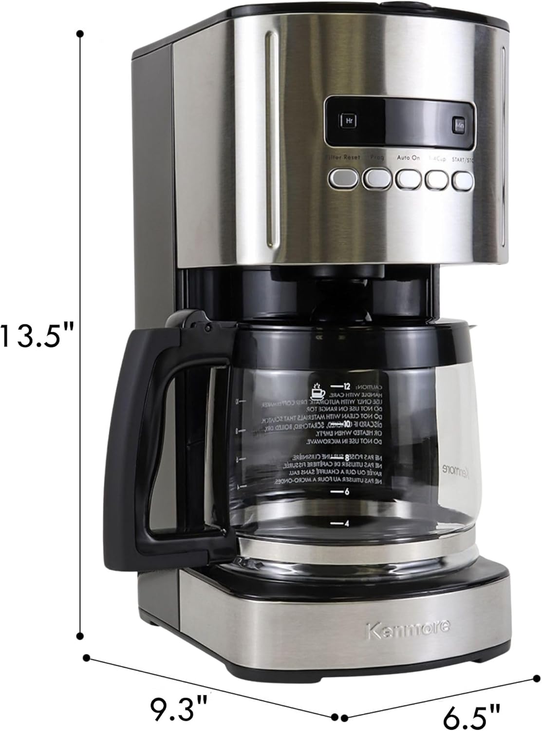 12 Cup Programmable Coffee Mak - مراجعة Kitchen Appliances Large وسعره