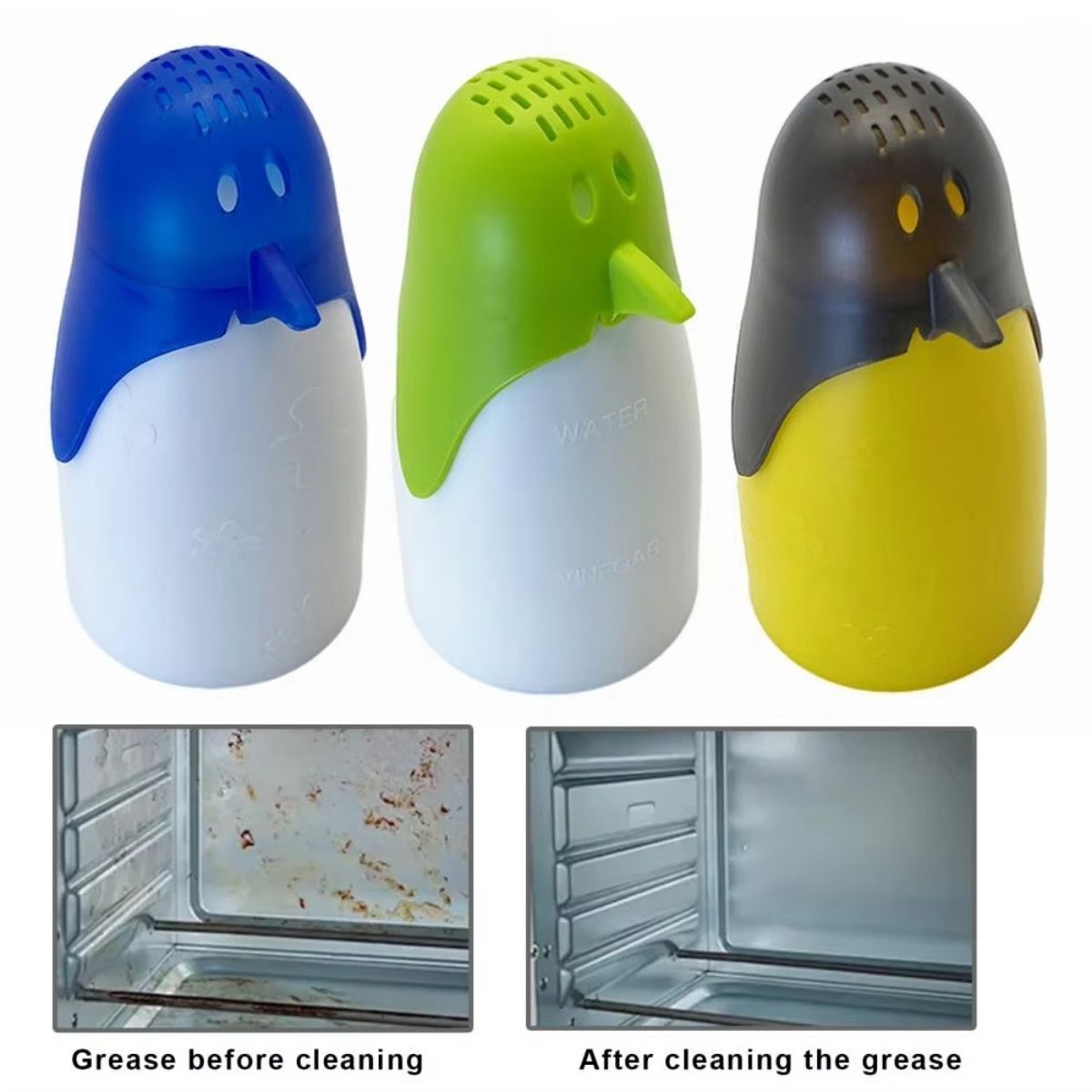 2pcs Penguin Steam Cleaner for - مراجعة Kitchen Appliances Essentials وسعره