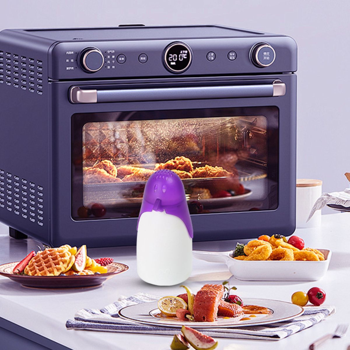 2pcs Penguin Steam Cleaner for - مراجعة Kitchen Appliances Essentials وسعره