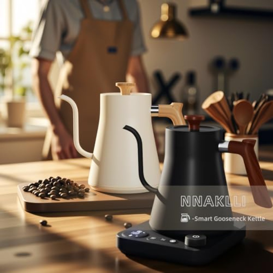 Smart Digital Electric Kettle  - مراجعة Electric Kettle Gooseneck وسعره