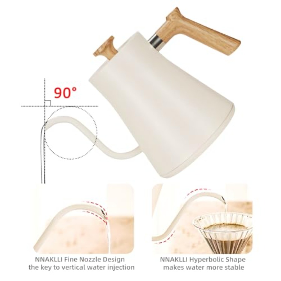 Smart Digital Electric Kettle  - مراجعة Electric Kettle Gooseneck وسعره
