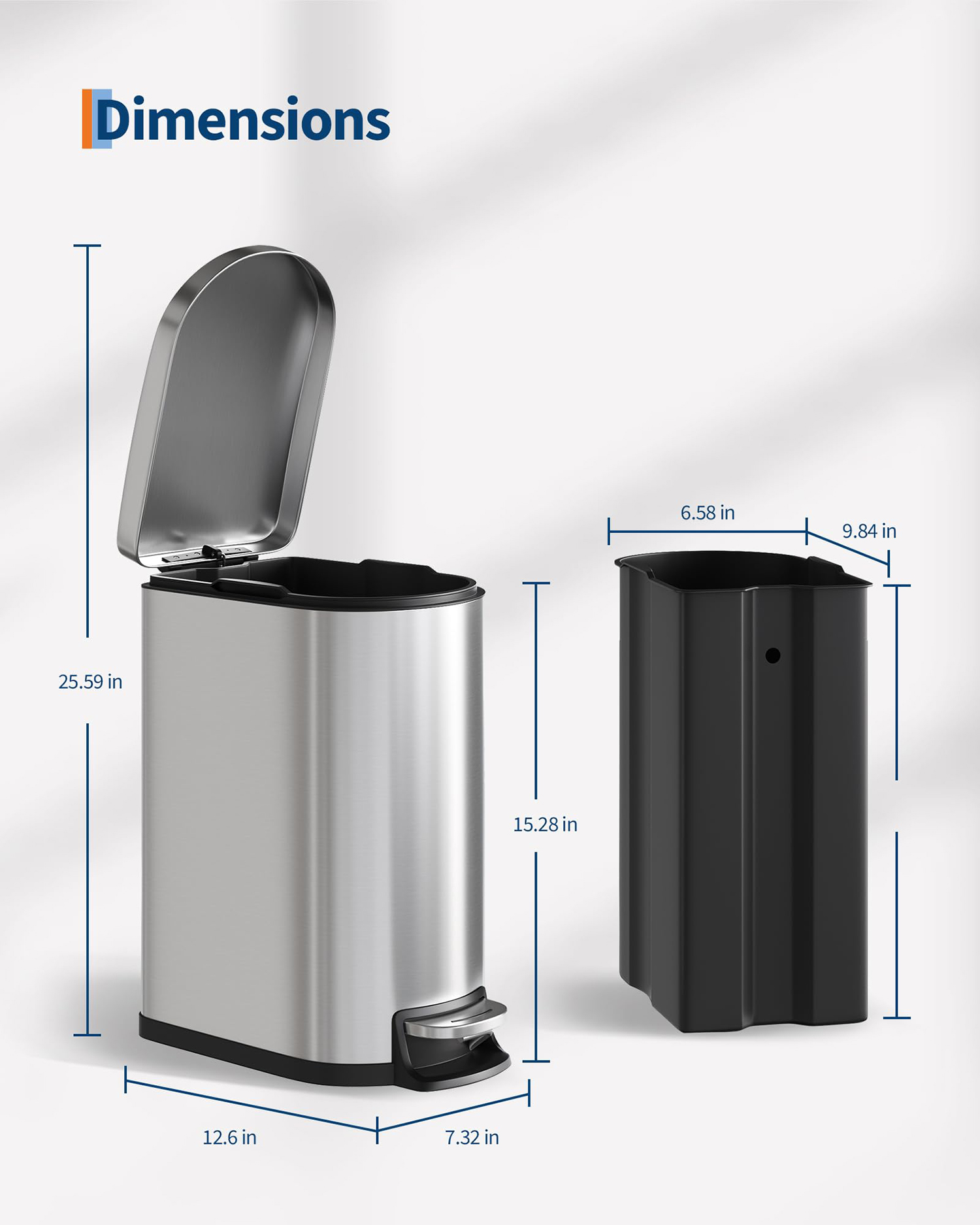 Durable Step-On Kitchen Trash  - مراجعة Kitchen Appliances Combo وسعره