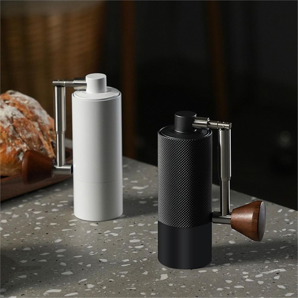 Hand-Cranked Precision Burr Co - مراجعة Coffee Grinder Burr وسعره