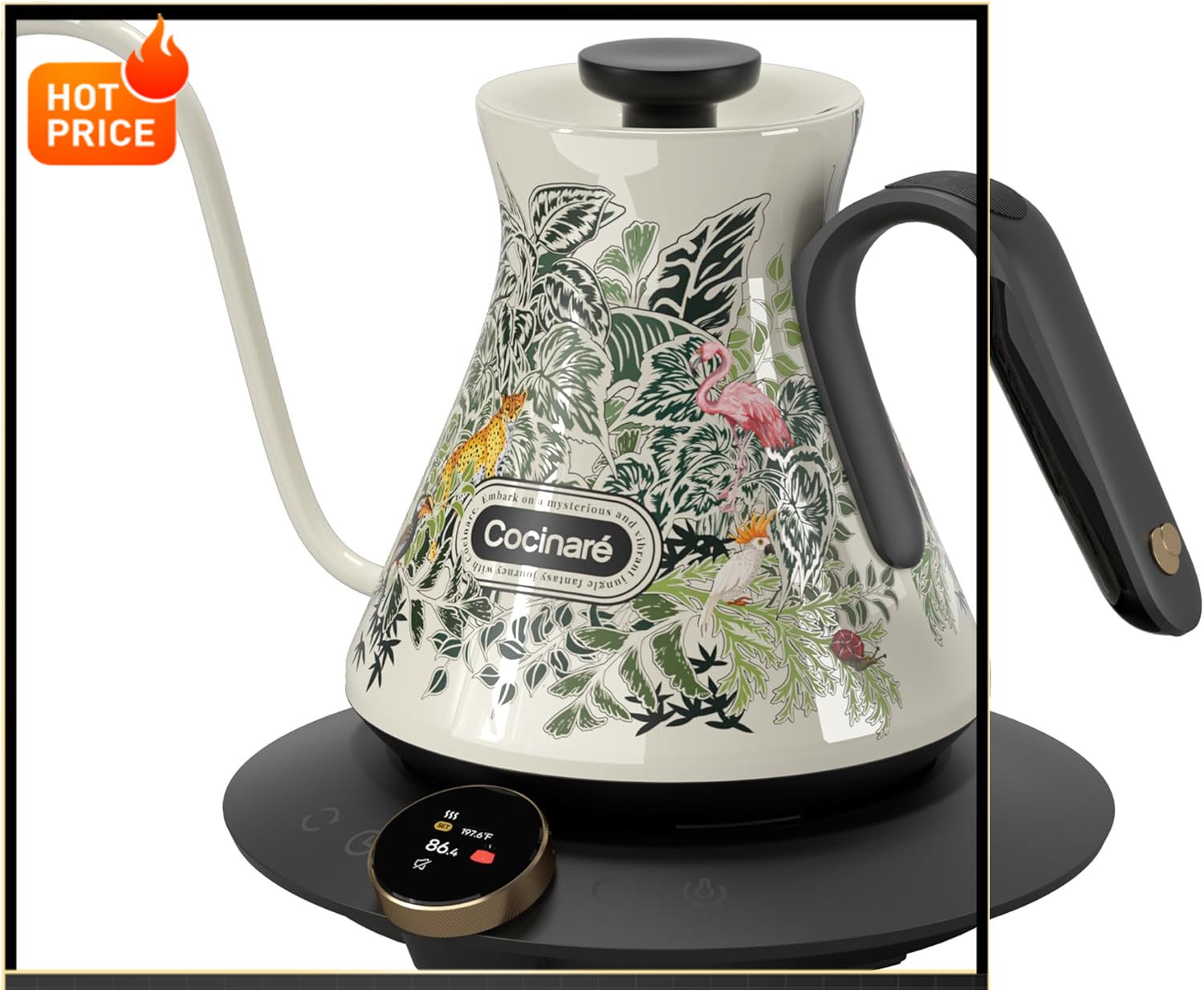 BestsellerFLOW M6 Pro Electric - مراجعة Electric Kettle Gooseneck وسعره
