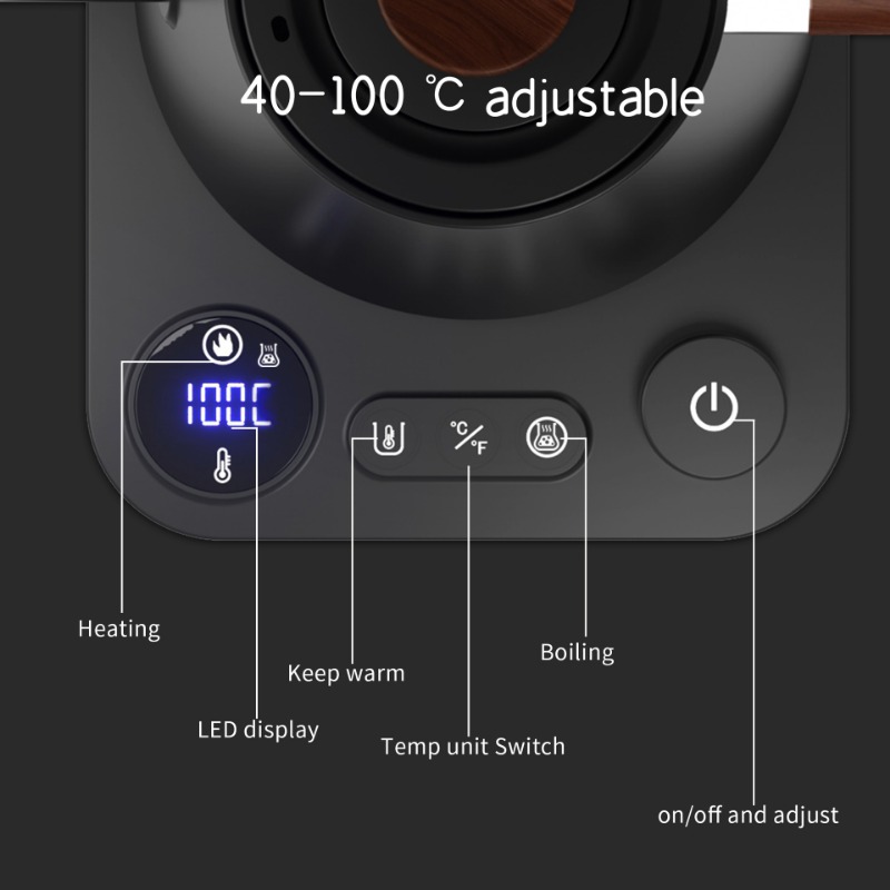 1200 Watt Intelligent Constant - مراجعة Electric Kettle Gooseneck وسعره