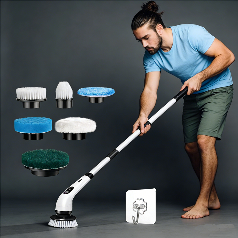 Cordless Household Spin Scrubb - مراجعة Kitchen Appliances Electric وسعره