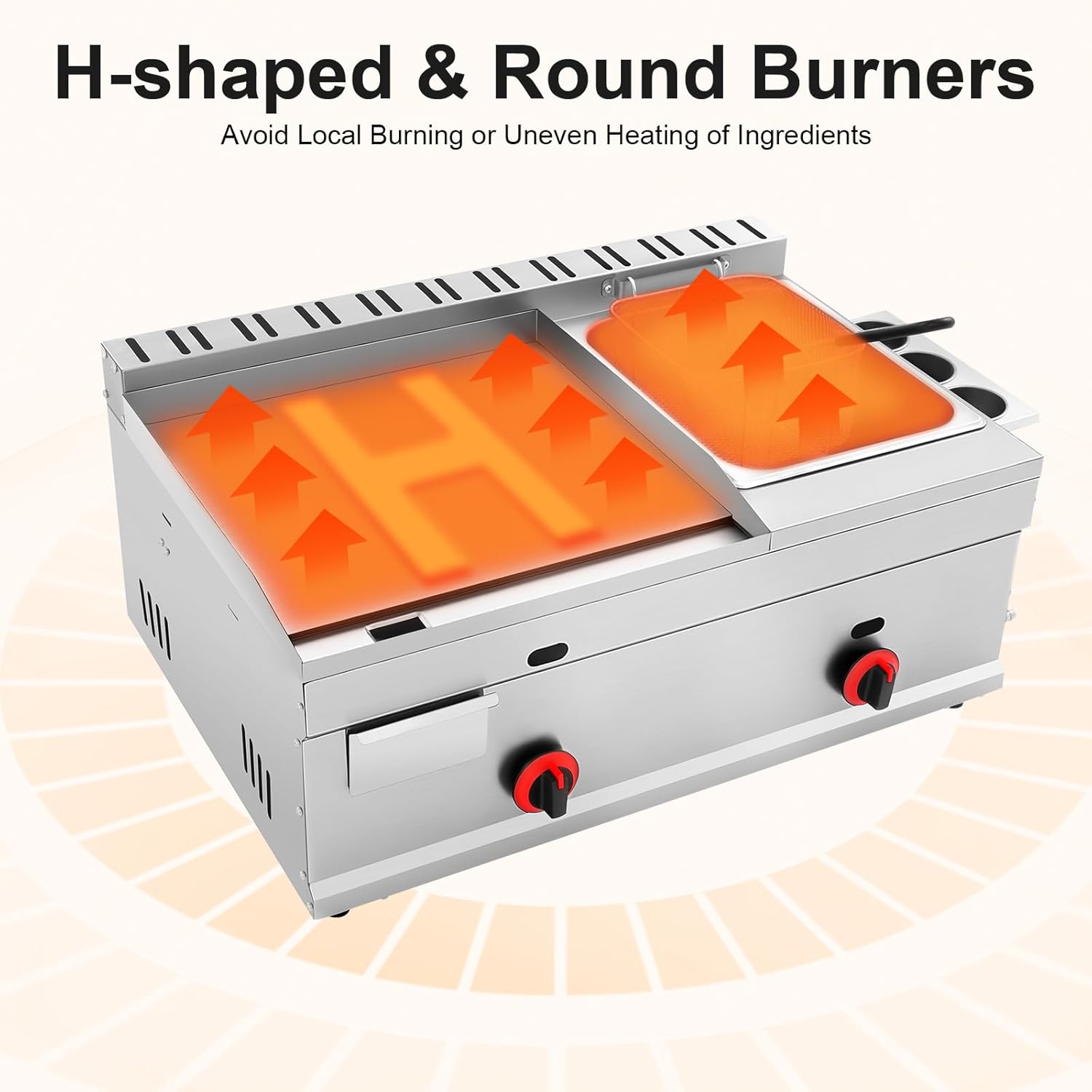 Deep-Frying Machine, 6L/1.59Ga - مراجعة Deep Fryer Stainless وسعره