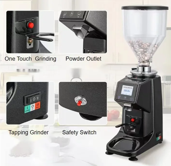 Commercial Automatic 60mm Flat - مراجعة Coffee Grinder Burr وسعره