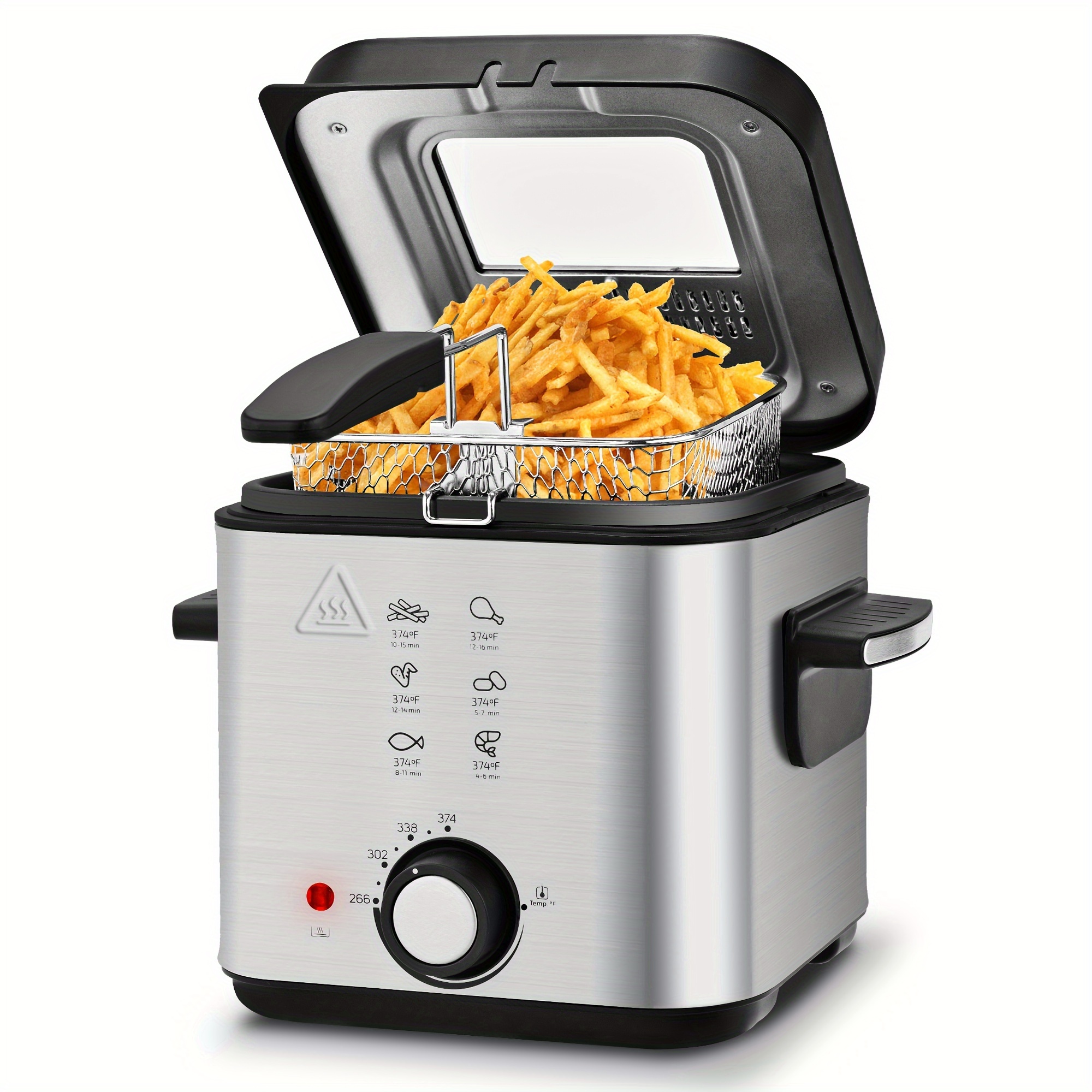 usSUSTEAS Household Deep Fryer - مراجعة Kitchen Appliances Essentials وسعره