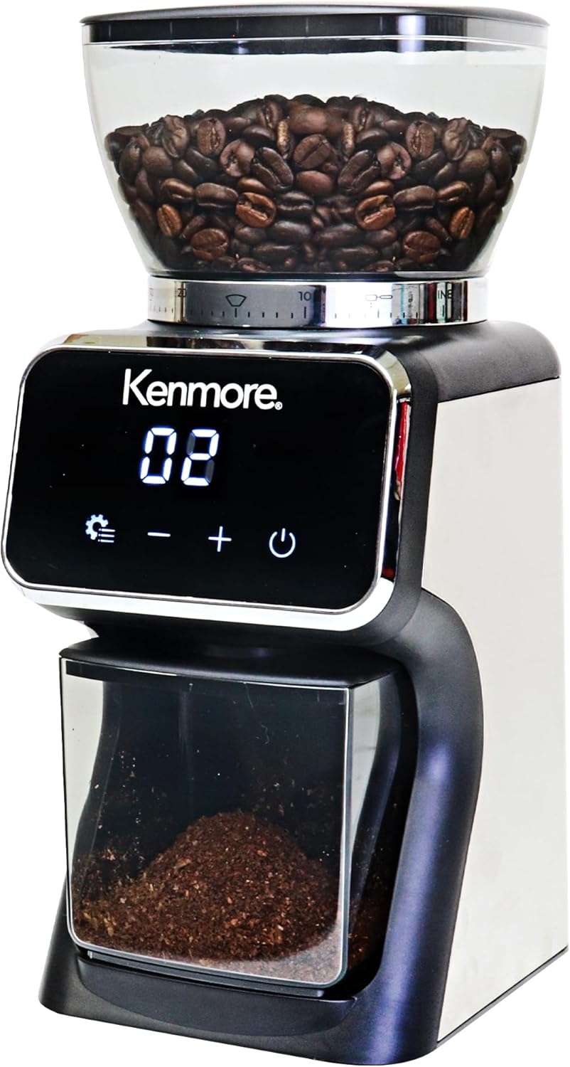 Kenmore Conical Burr Coffee Gr - مراجعة Coffee Grinder Burr وسعره