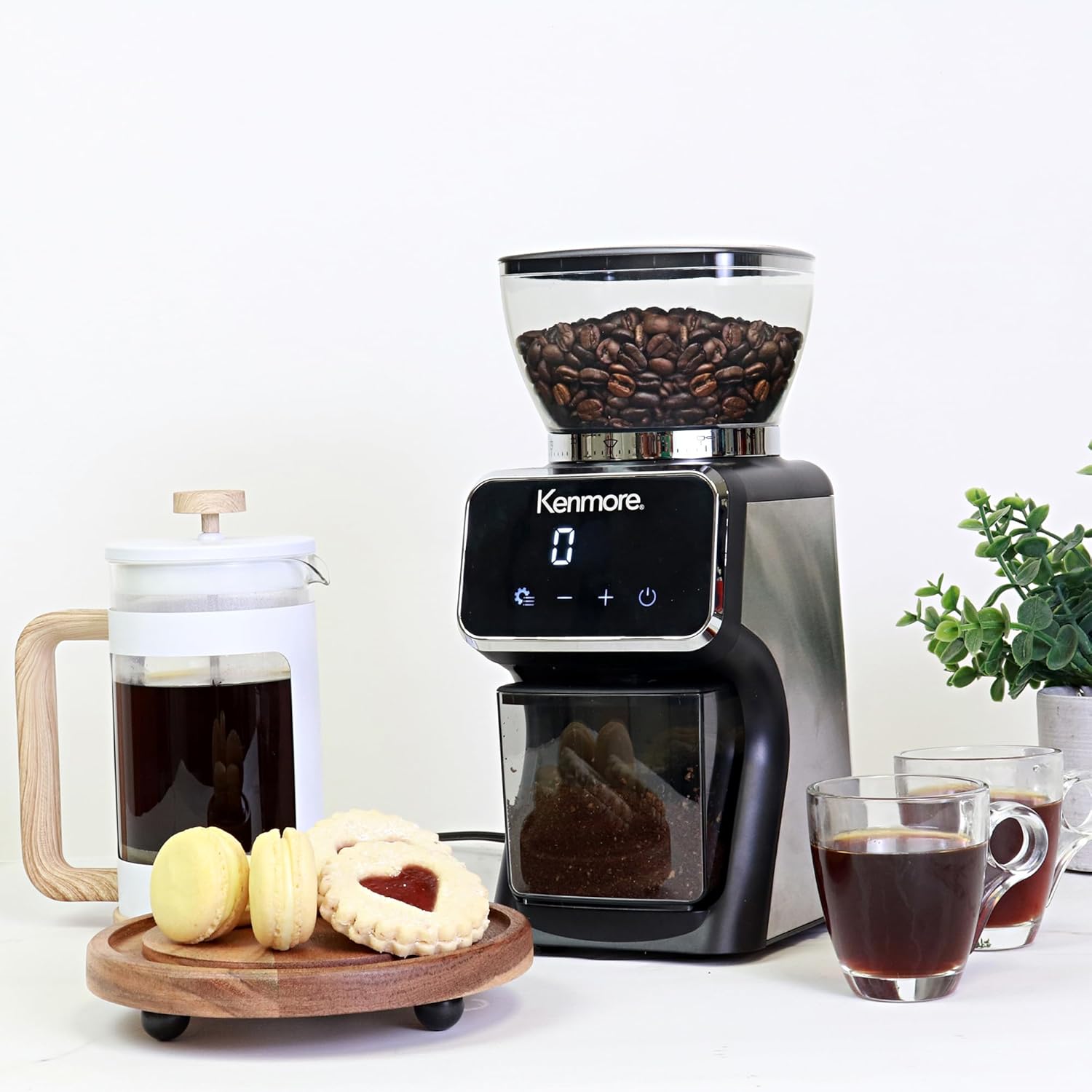 Kenmore Conical Burr Coffee Gr - مراجعة Coffee Grinder Burr وسعره