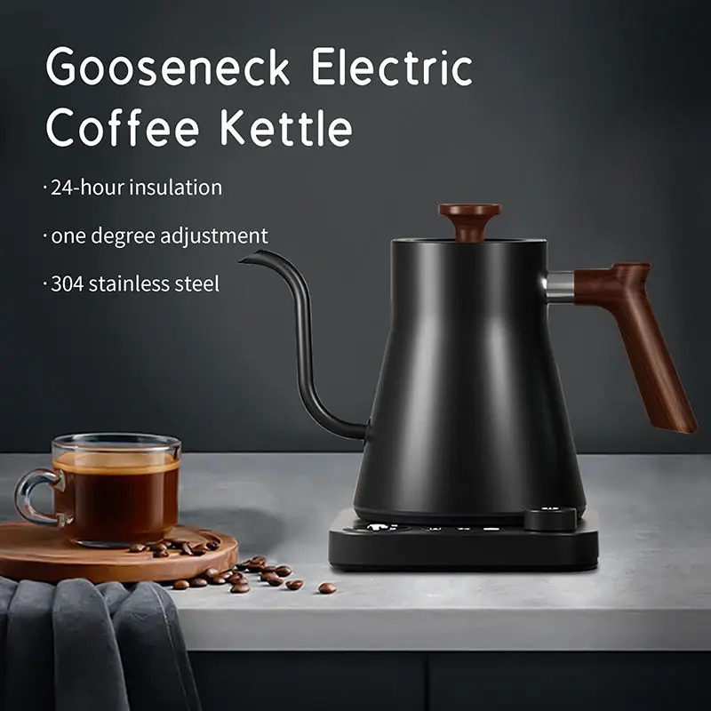 2026 New Smart Temperature Con - مراجعة Electric Kettle Gooseneck وسعره